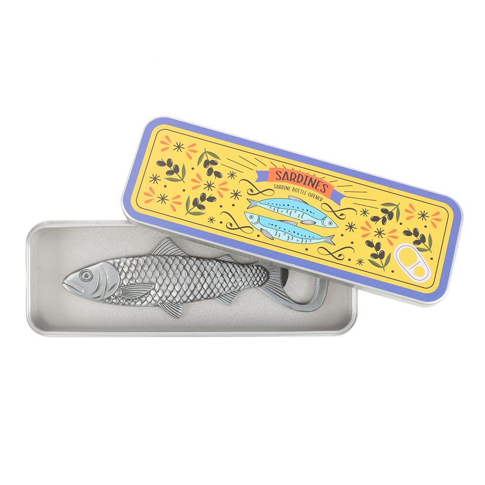 Something Different - Sardine Bottle Opener in Storage Tin Bottle opener - Multicolours